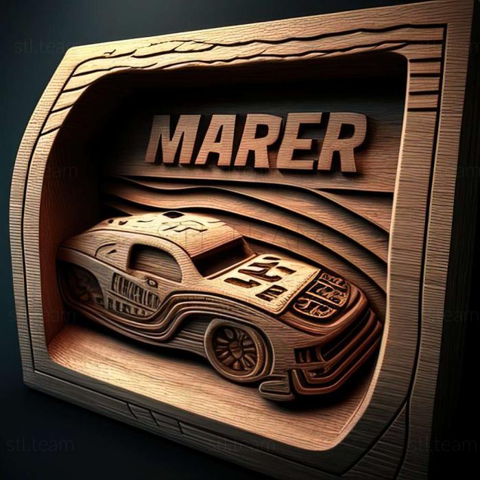 3D модель NASCAR The Game Inside Line гра (STL)